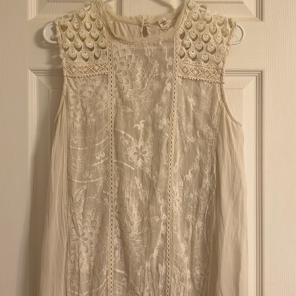 Anthropologie lacy dress